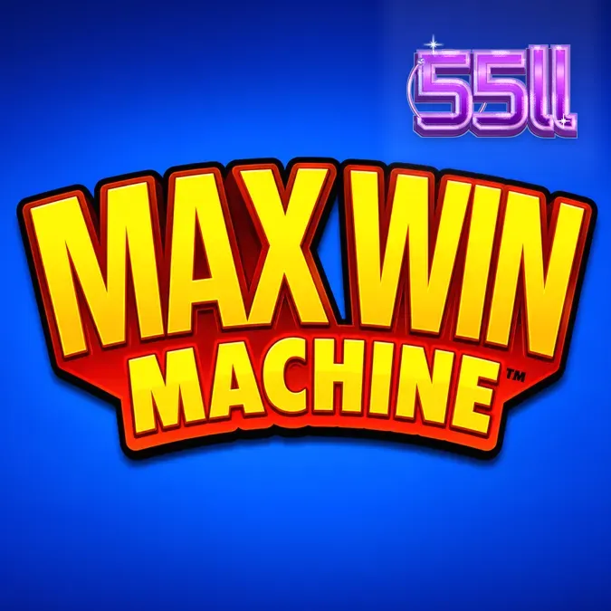 Interface minimalista do jogo Max Win Machine com foco nos símbolos de Sete da Sorte